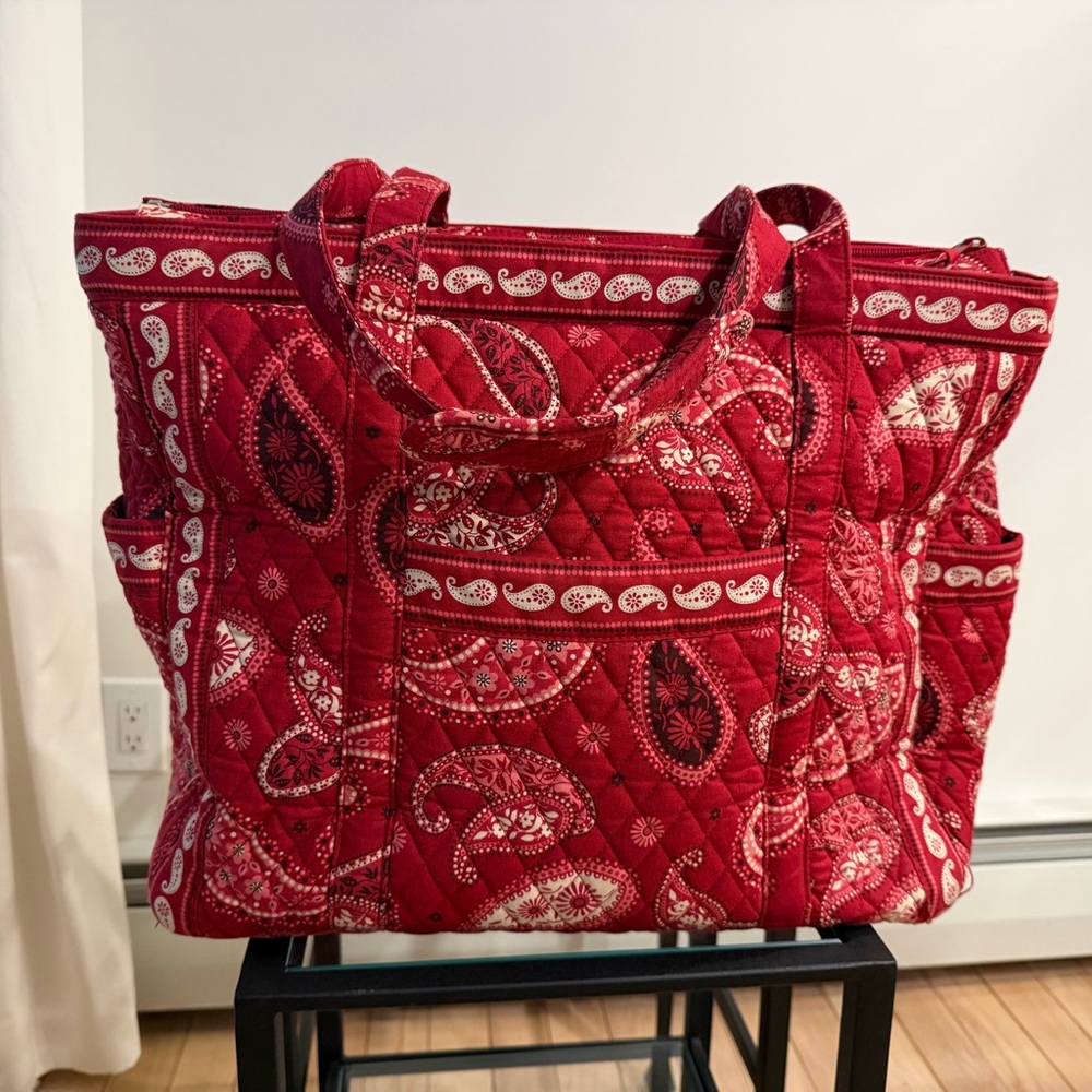 Vera Bradley Mesa Red Tote Bag